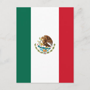 Mexico Flag Postcard