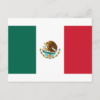 Mexico Flag Postcard