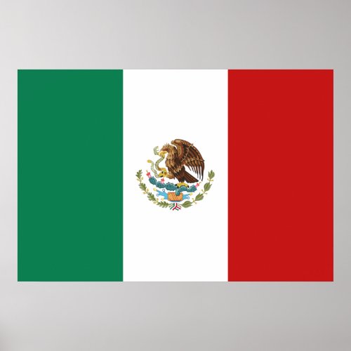 Mexico Flag Poster