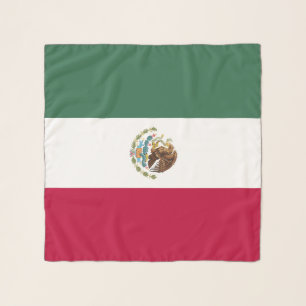 Mexico flag scarf