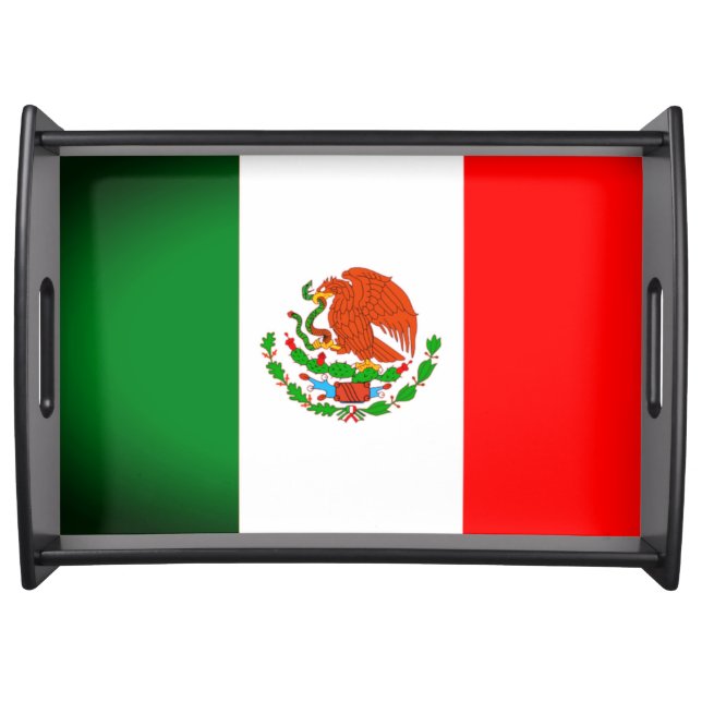 Mexico  Flag Serving Tray (Front)
