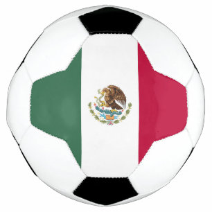 Mexico flag soccer ball