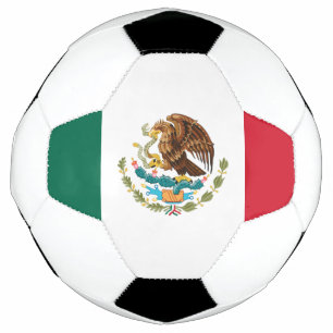 Mexico flag soccer ball
