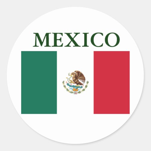 Mexico Flag Sticker R