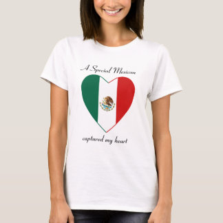 Mexico Flag Sweetheart T-Shirt