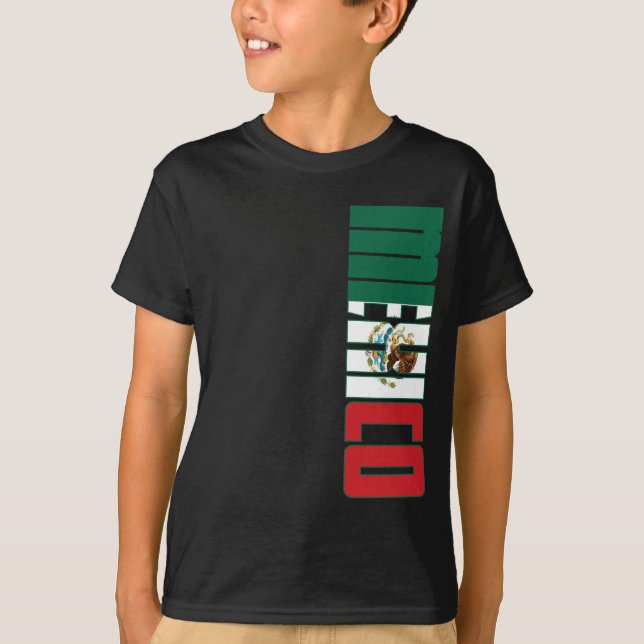 Mexico Flag T-Shirt (Front)