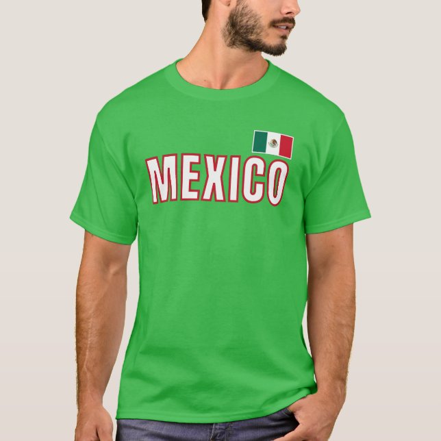 Mexico Flag T-Shirt (Front)