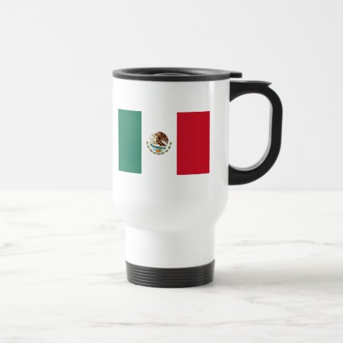 Mexico Flag Travel Mug