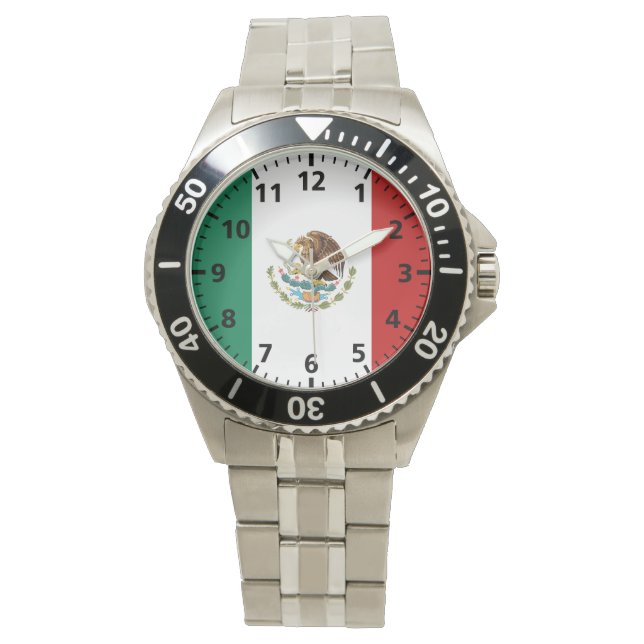 Mexico Flag Watch (Front)