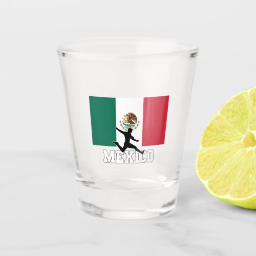 Mexico Football Soccer National Team Shot Glass