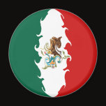 Mexico Gnarly Flag Magnet