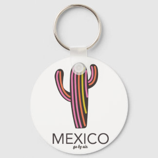 Mexico "go by air" T-Shirt Keychain