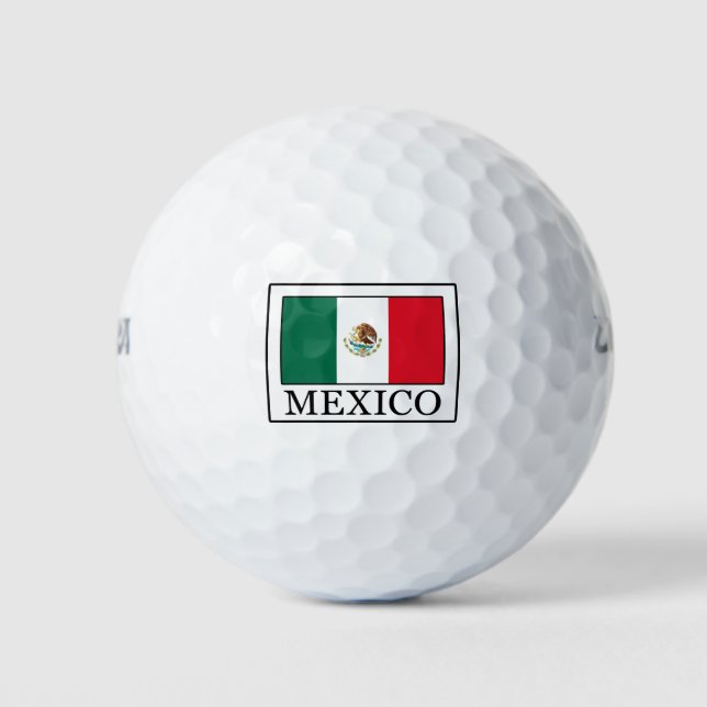 Mexico Golf Balls (Front)