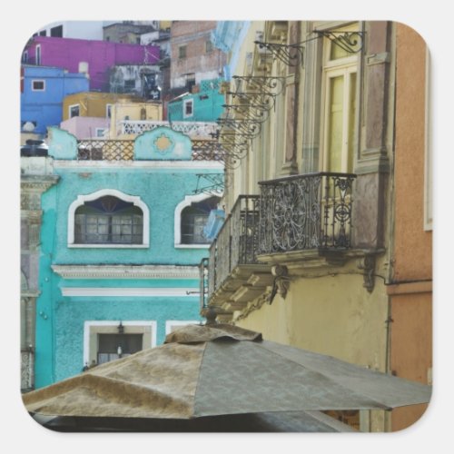 Mexico Guanajuato Densely packed assortment of Square Sticker