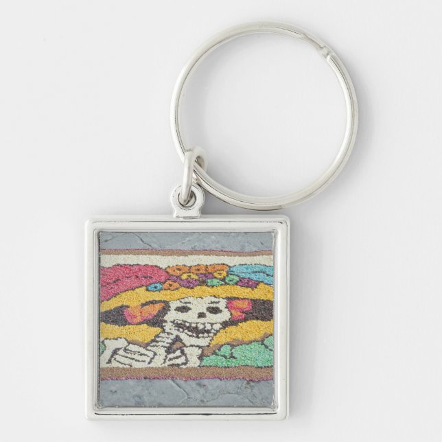 Mexico, Guanajuato, San Miguel de Allende, Day Keychain (Front)