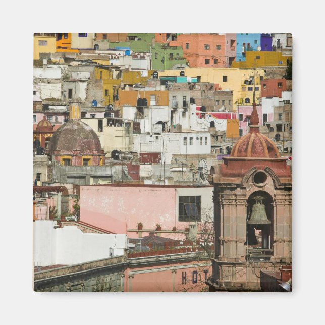 Mexico, Guanajuato State, Guanajuato. Templo de 2 Magnet (Front)