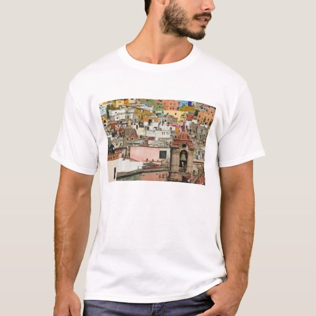 Mexico, Guanajuato State, Guanajuato. Templo de 2 T-Shirt (Front)