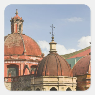 Mexico, Guanajuato State, Guanajuato. Templo de Square Sticker