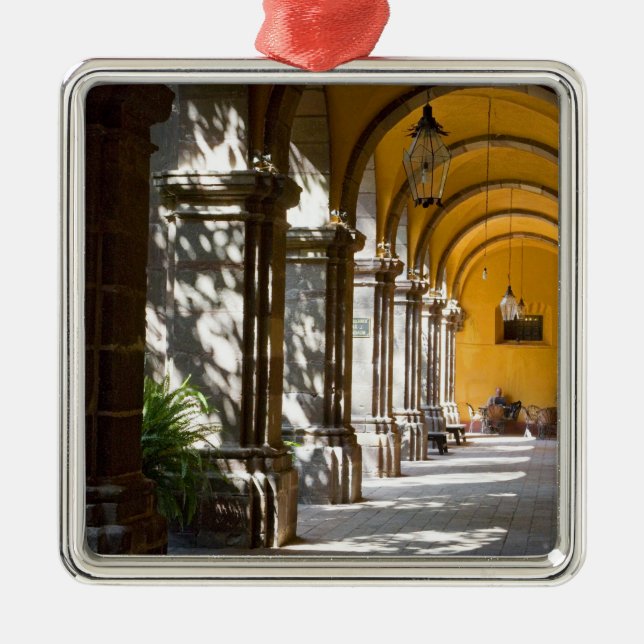 Mexico, Guanajuato state, San Miguel de Allende. Metal Ornament (Front)