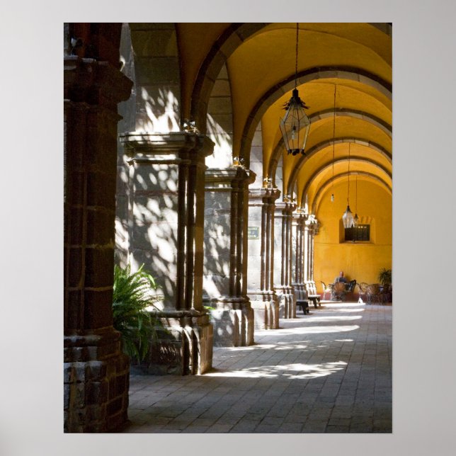 Mexico, Guanajuato state, San Miguel de Allende. Poster (Front)