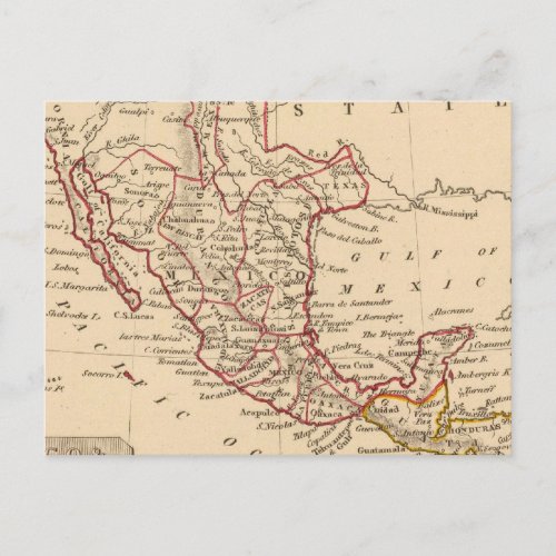 Mexico Guatamala Postcard