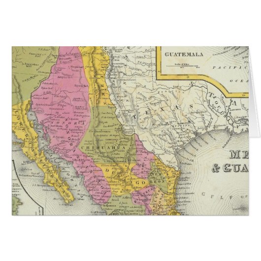 Mexico & Guatemala Cards (Front Horizontal)