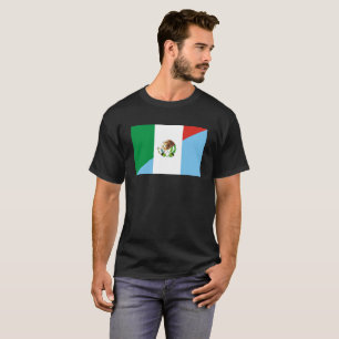 mexico guatemala half flag country symbol T-Shirt