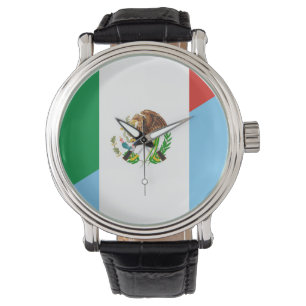 mexico guatemala half flag country symbol watch
