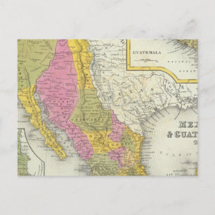 Mexico & Guatemala Postcard