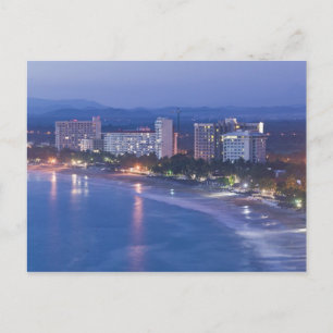 Mexico, Guerrero, Ixtapa. Ixtapa Hotels along Postcard