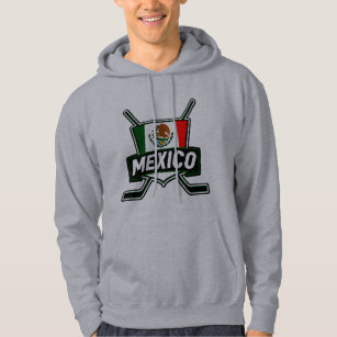 Mexico Ice Hockey Logo Hoodie