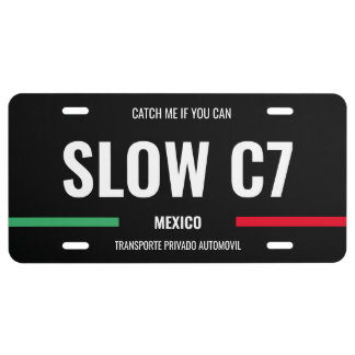 Mexico License Plate