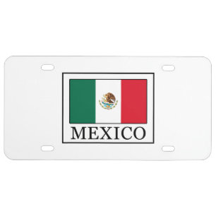 Mexico License Plate