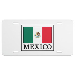 Mexico License Plate