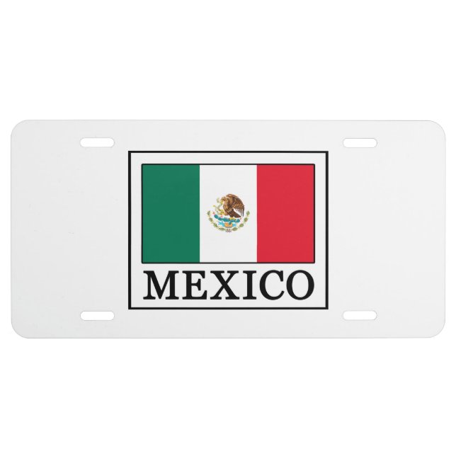 Mexico License Plate (Front)
