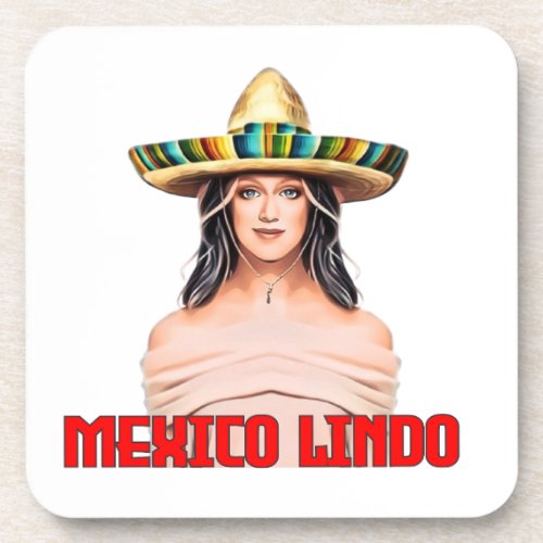 Mexico Lindo Beverage Coaster