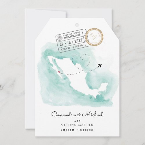 Mexico Map  Loreto  Destination Wedding