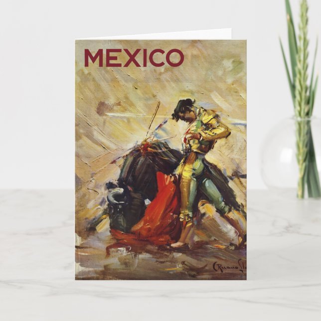 Mexico Matador Card (Front)