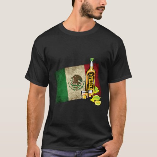 Mexico Mexican Beer Flag Independence Day Novelty T_Shirt