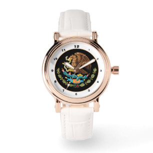 Mexico & Mexican Eagle coat of arms / flag fashion Watch