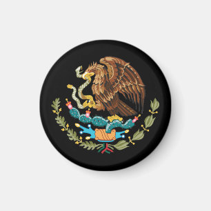 Mexico & Mexican Eagle coat of arms / flag Magnet