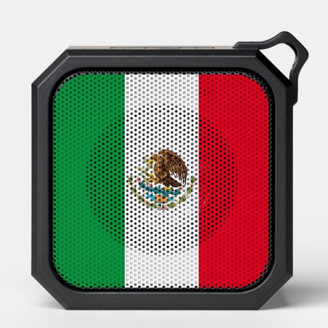 Mexico Mexican Flag Bluetooth Speaker (Front)