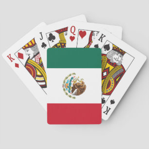 Mexico (Mexican) Flag Poker Cards