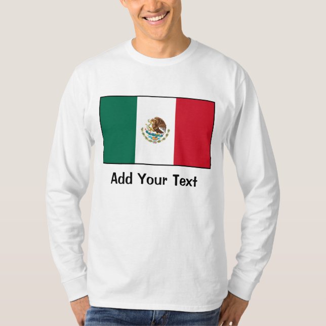 Mexico - Mexican Flag T-Shirt (Front)