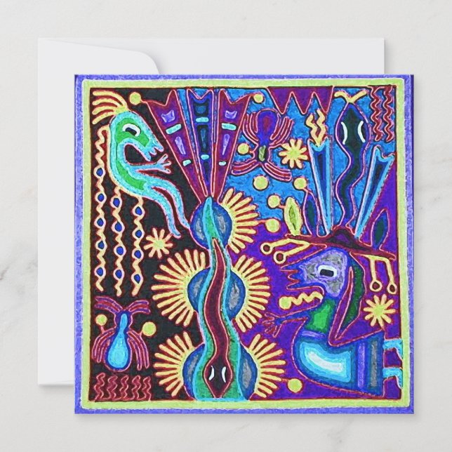 Mexico Mexican Mayan Aztec LatinX Hispanic Latina Invitation (Front)