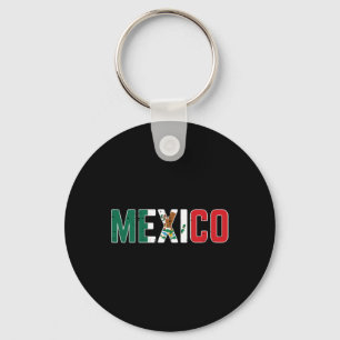Mexico Mexican Soccer Fan Men Women Boys Girls Kid Keychain