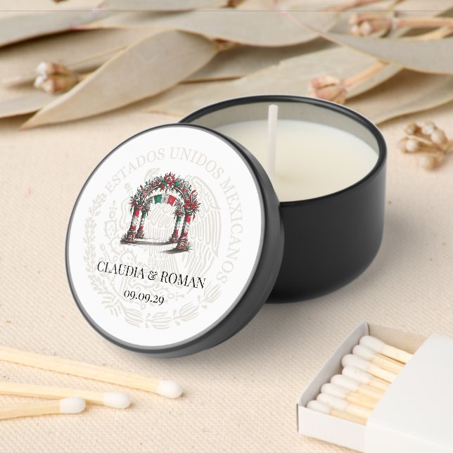 Mexico Mini Candle Favors (Insitu)