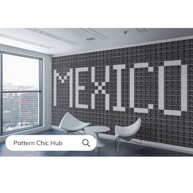 Mexico Modern Sugar Skull Elegant Decorative Ceramic Tile (Creator Uploaded)