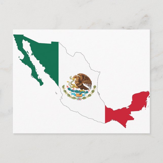 Mexico MX Postcard (Front)