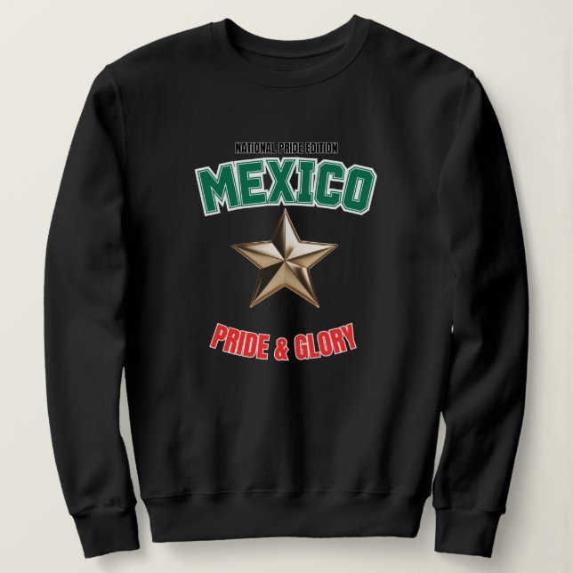 Mexico National Pride Edition Women's Sweatshirt (Design Front)